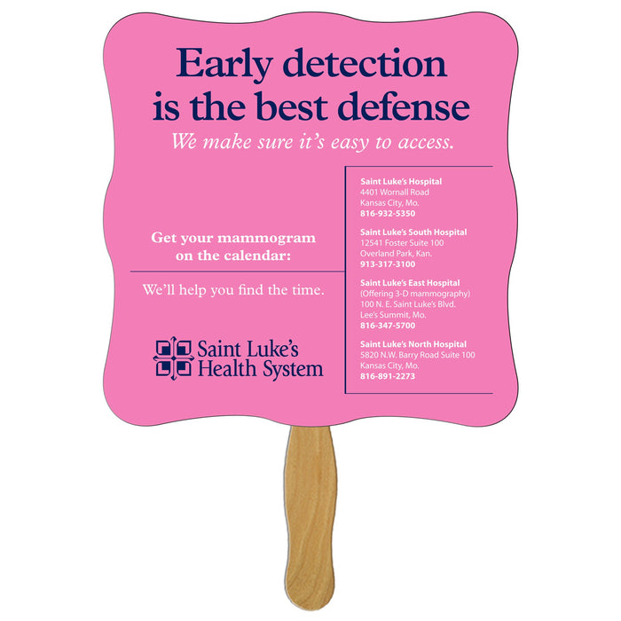 LFX-125 WAVY FAN HAND FAN FULL COLOR