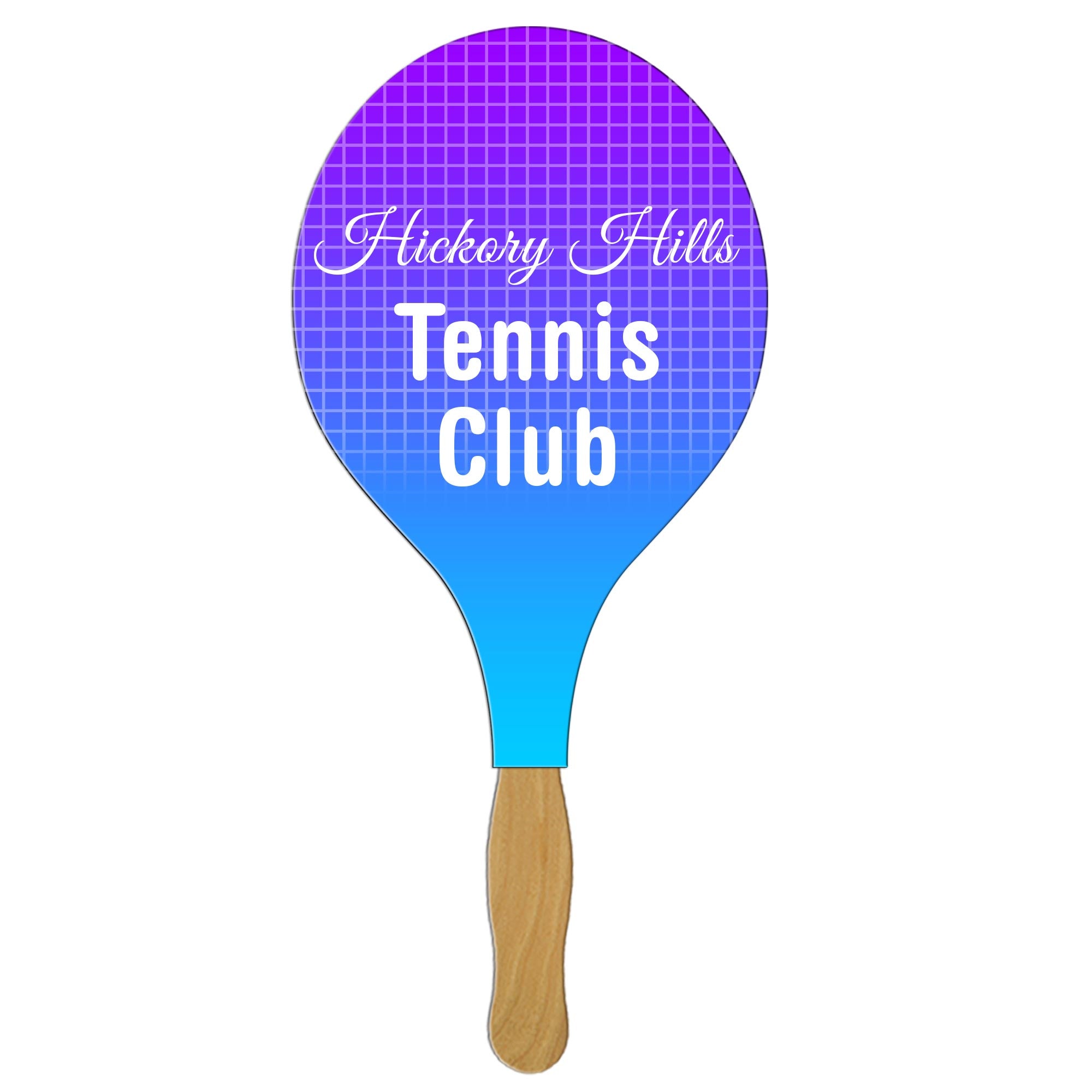 LFX-132 RACKET HAND FAN FULL COLOR