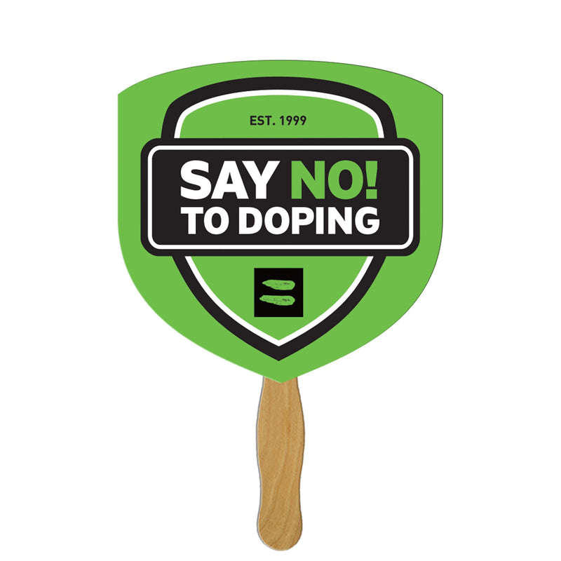 LFX-134 SHIELD HAND FAN FULL COLOR