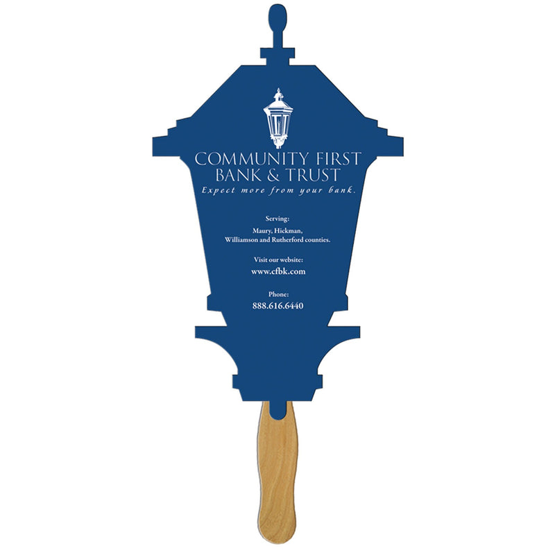 EZX-58 - Lamp Hand Fan Full Color (1 Side)