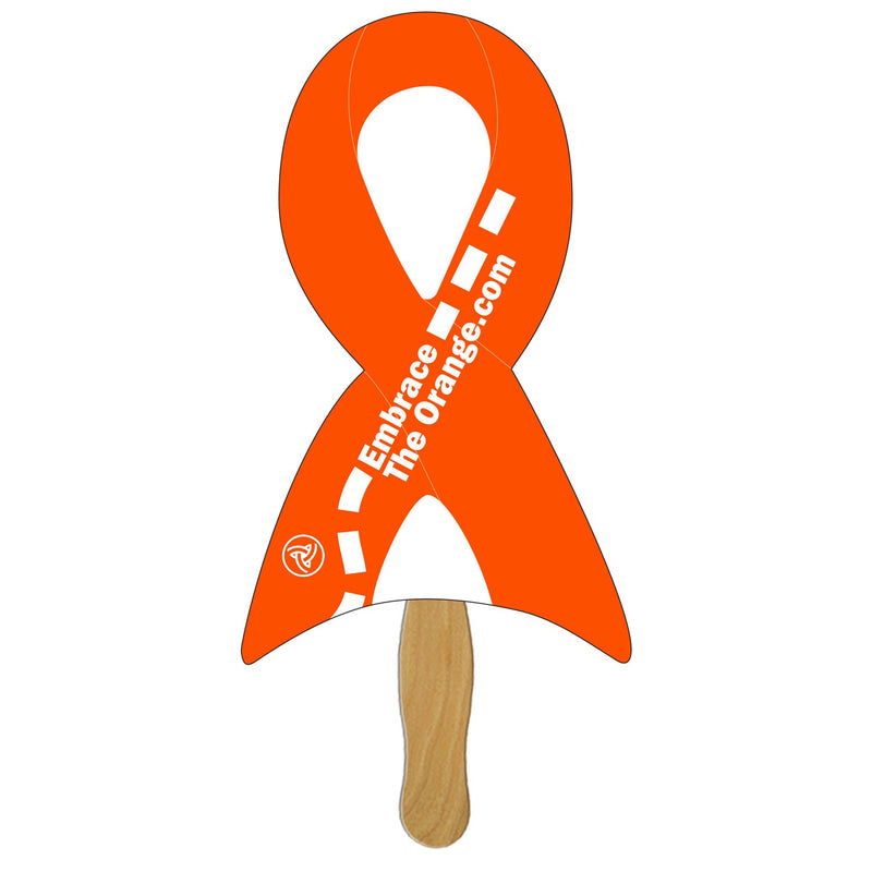 EZX-61 - Ribbon Hand Fan Full Color (1 Side)