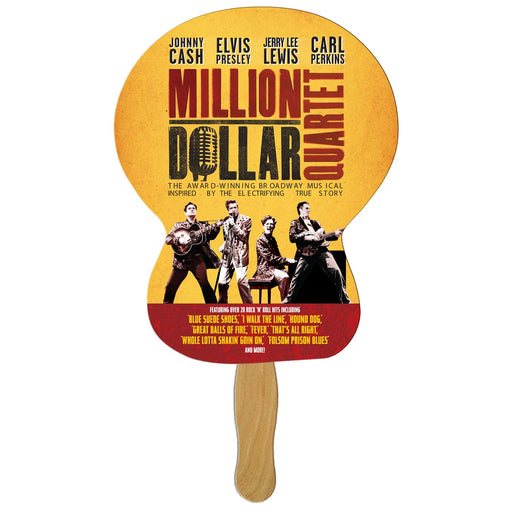 EZX-80 - Guitar Hand Fan Full Color (1 Side)