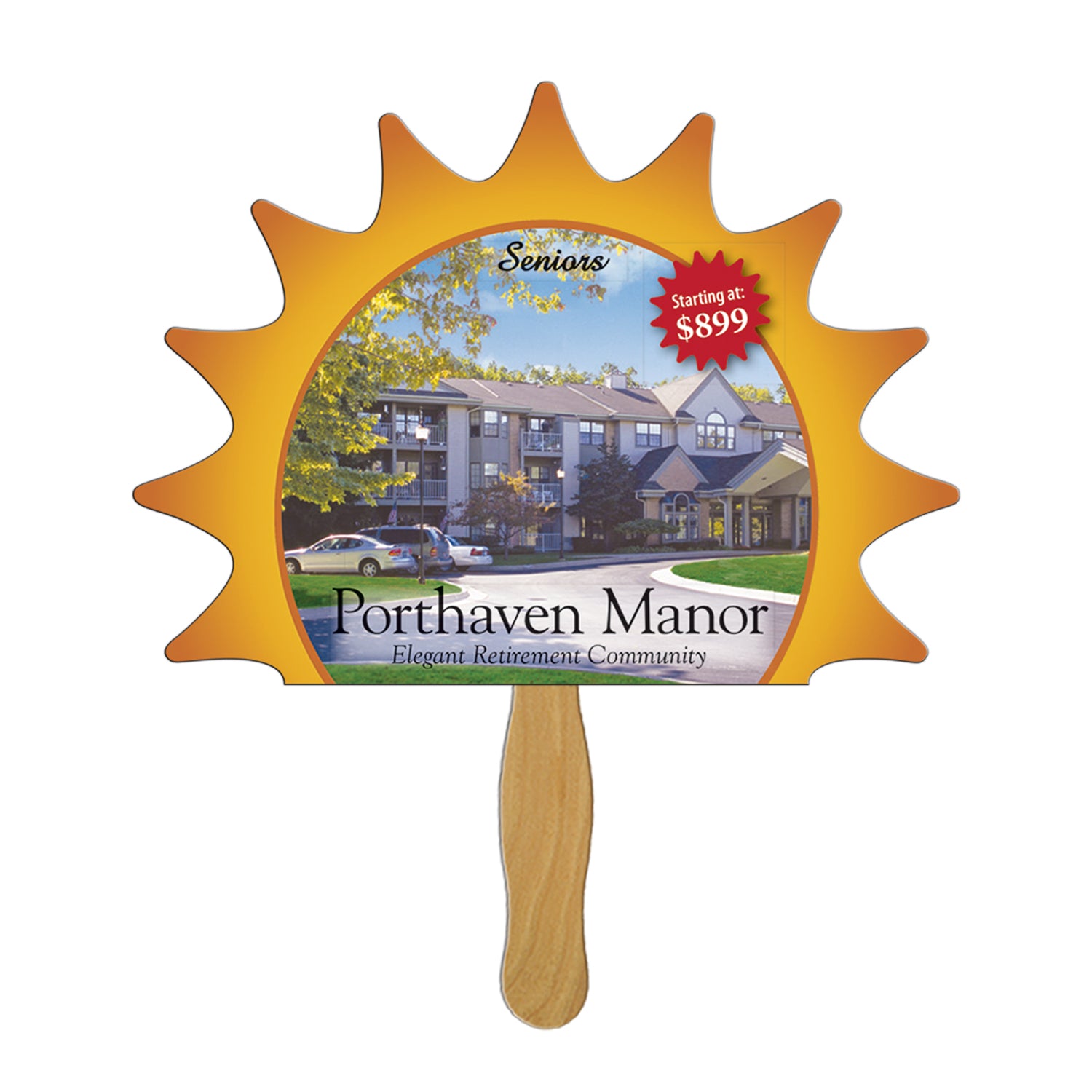 LFX-110 SUN HAND FAN FULL COLOR