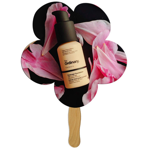 EZX-139 - Daisy Flower Hand Fan Full Color (1 Side)