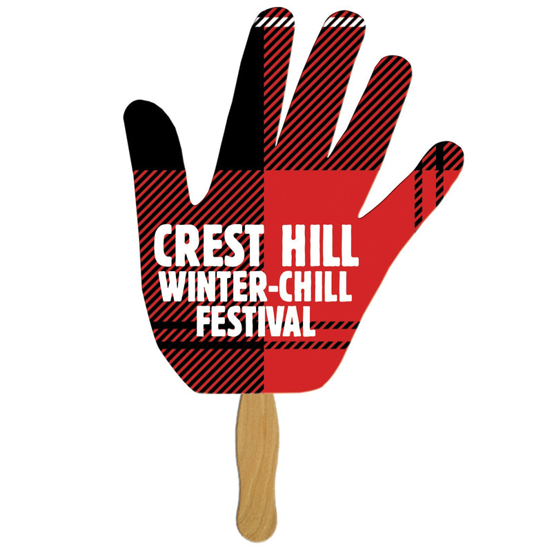 LFX-147 OPEN HAND HAND FAN FULL COLOR