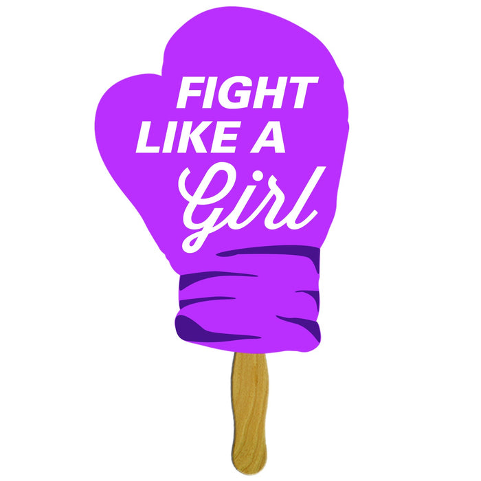 LFX-149 BOXING GLOVE HAND FAN FULL COLOR