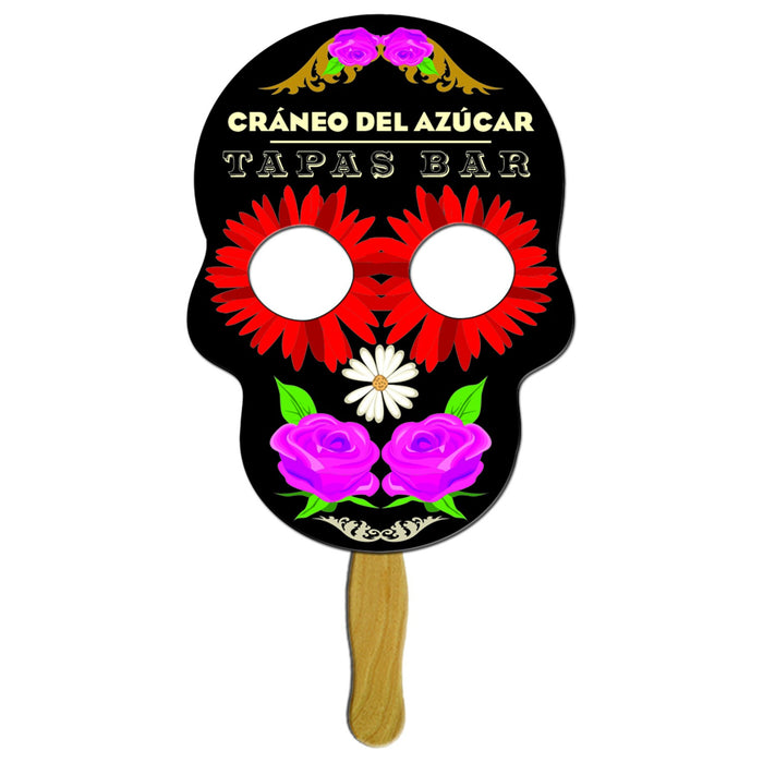 LFX-152 SKULL HAND FAN FULL COLOR