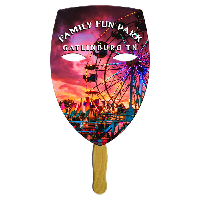 LFX-153 MASK HAND FAN FULL COLOR
