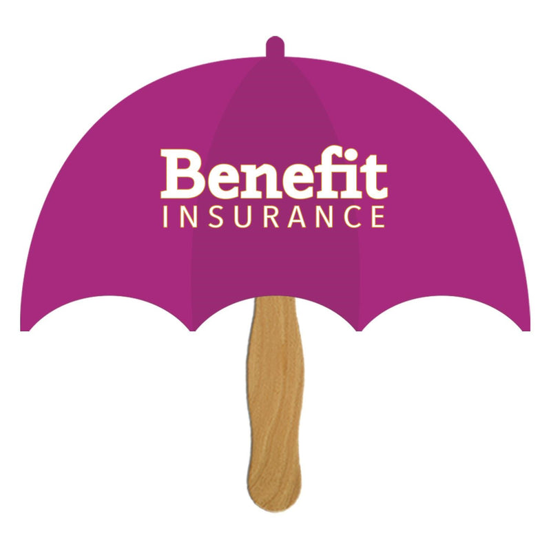 EZX-158 - Umbrella Hand Fan Full Color (1 Side)