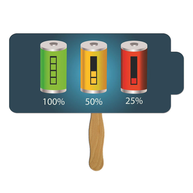 EZX-165 - Battery Hand Fan Full Color (1 Side)
