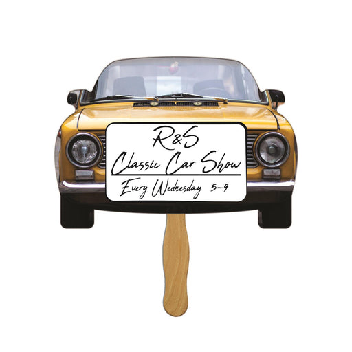 LFX-169 - Car Hand Fan Full Color (1 Side)