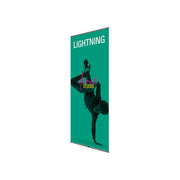 Lightning Spring Back Banner Stand