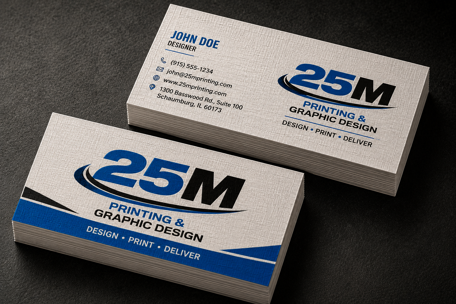 Linen Business Cards