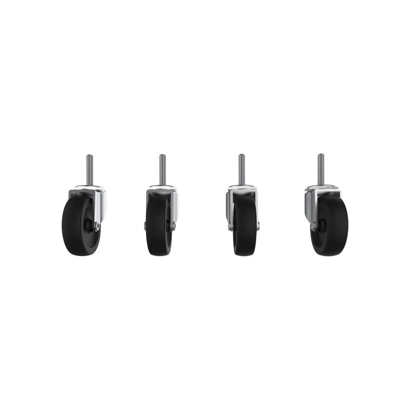 MODify 4 Pack of Casters, 2 locking, 2 non-locking