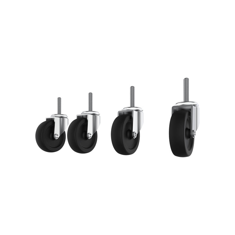 MODify 4 Pack of Casters, 2 locking, 2 non-locking