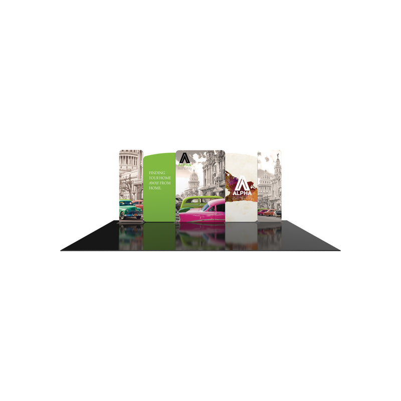 Modulate Series 2 20ft Fabric Backwall Kit 02