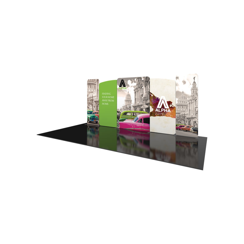 Modulate Series 2 20ft Fabric Backwall Kit 02