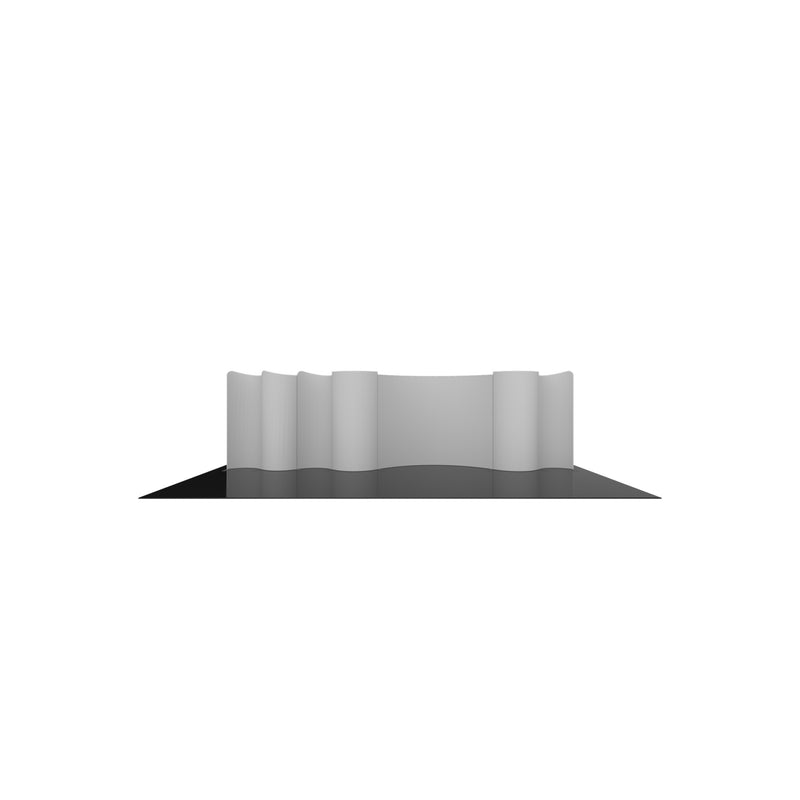 Modulate Series 1 30ft Fabric Backwall Kit 01
