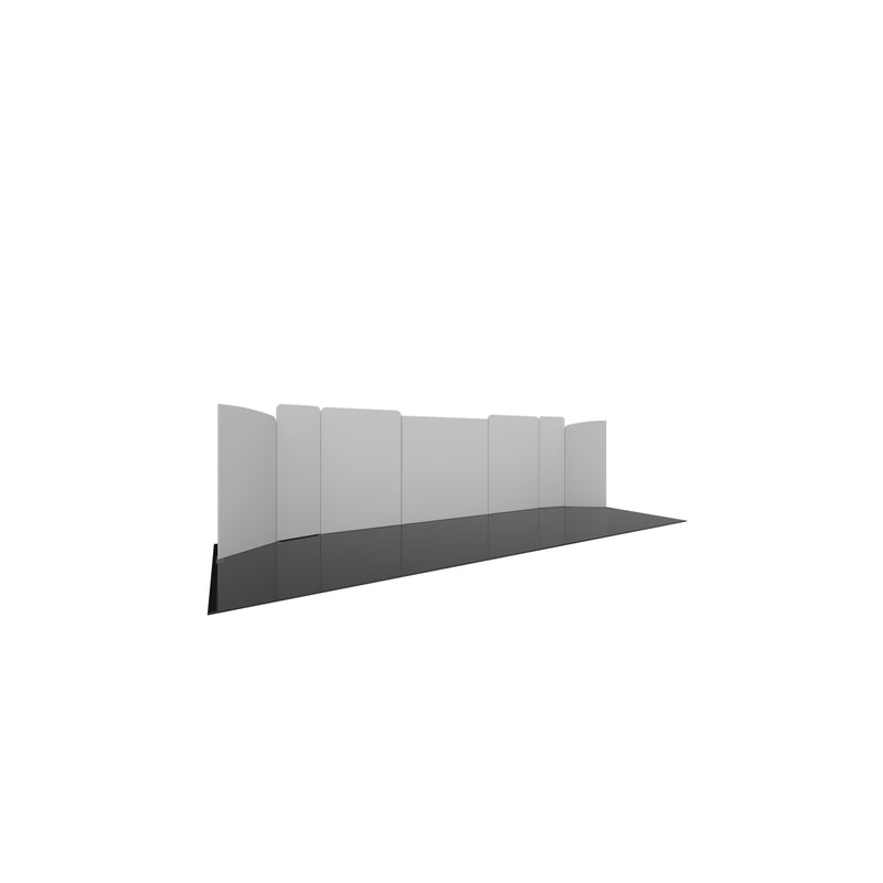 Modulate Series 3 30ft Fabric Backwall Kit 03