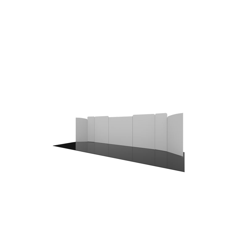 Modulate Series 3 30ft Fabric Backwall Kit 03