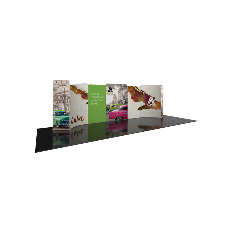 Modulate Series 4 30ft Fabric Backwall Kit 04