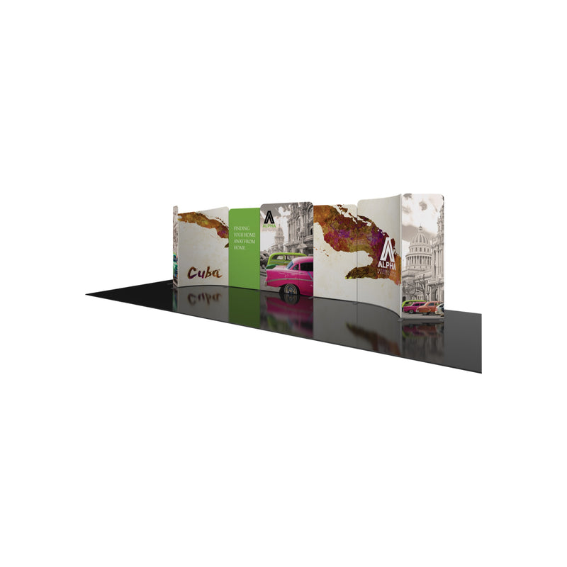 Modulate Series 4 30ft Fabric Backwall Kit 04
