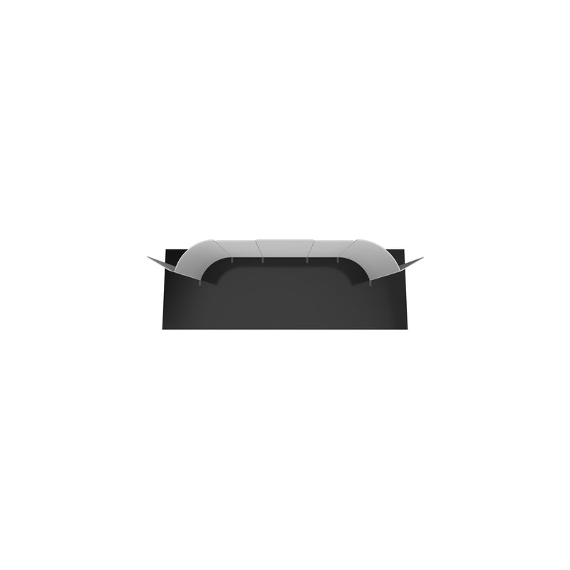 Modulate Series 4 30ft Fabric Backwall Kit 04