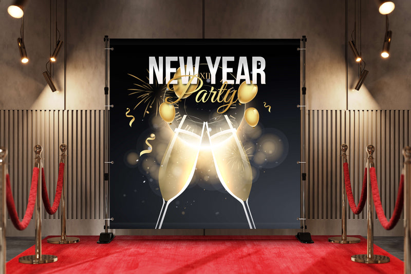 NYE08 - New Years Backdrop