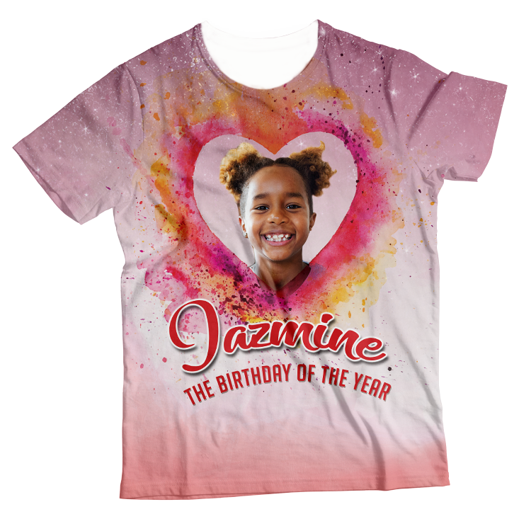 Number 17 - Cutes and Hearts - All Over Shirts