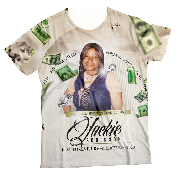 Number 7 - Forever Loved All Over Shirt