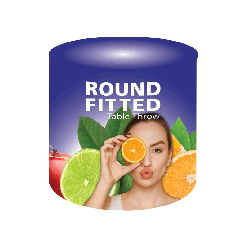Round Premium Dye Sub Table Throw