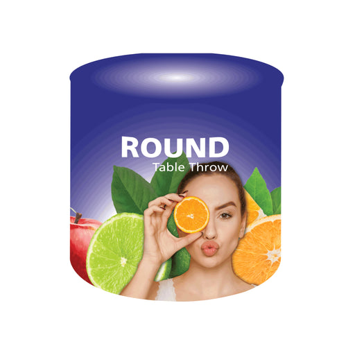 Round Premium Dye Sub Table Throw