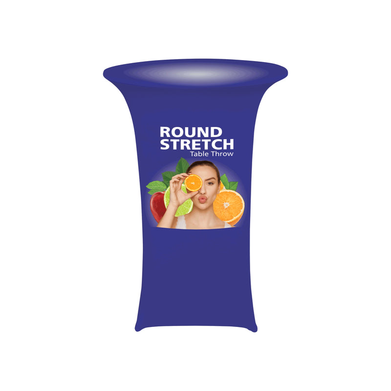 Round Premium Dye Sub Table Throw