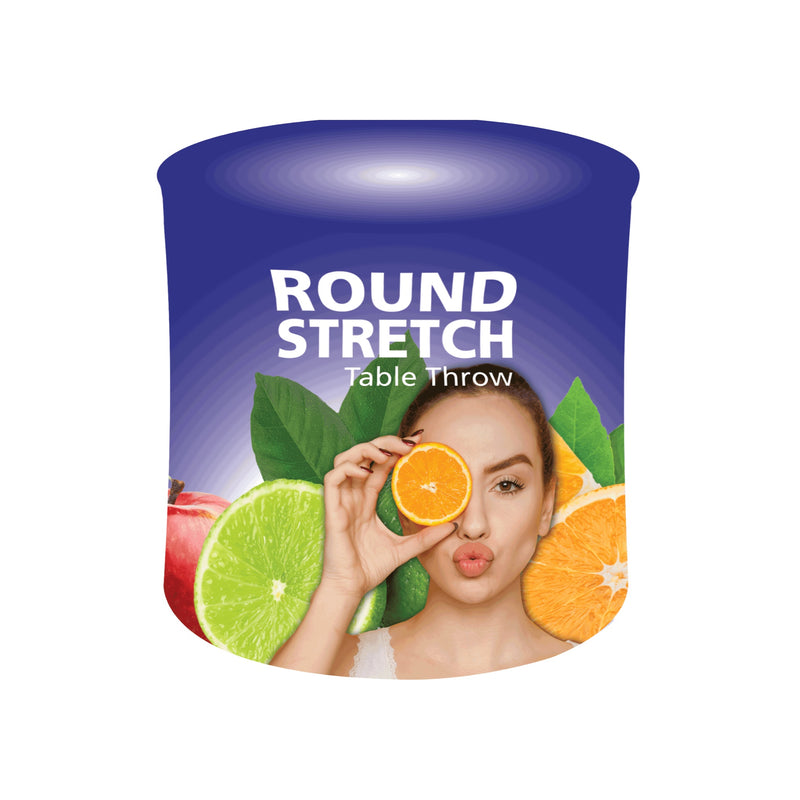 Round Premium Dye Sub Table Throw