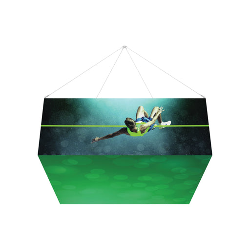 8Ft x 3Ft Backlit Square Hanging Structure
