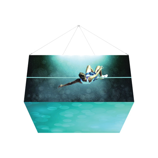 8Ft x 4Ft Backlit Square Hanging Structure