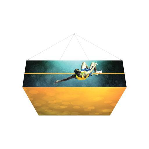 10Ft x 3Ft Backlit Square Hanging Structure