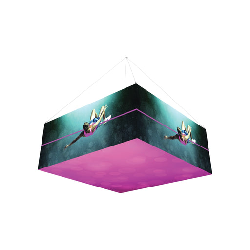 10Ft x 4Ft Backlit Square Hanging Structure