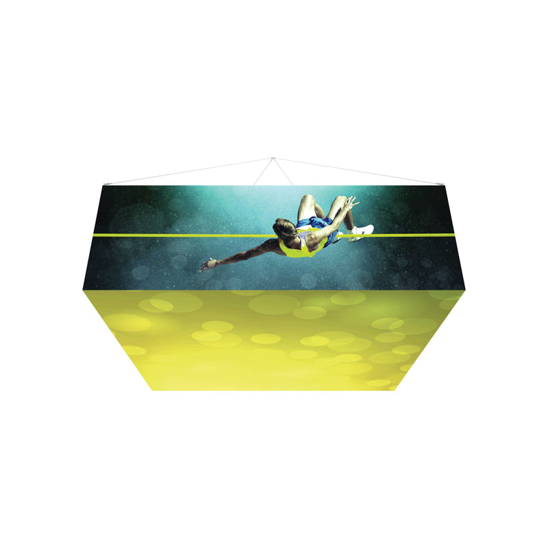 12Ft x 4Ft Backlit Square Hanging Structure