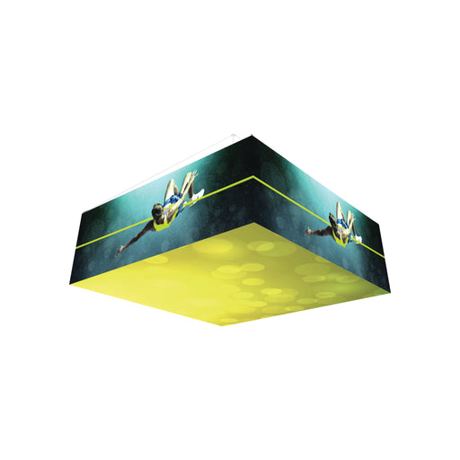 12Ft x 4Ft Backlit Square Hanging Structure