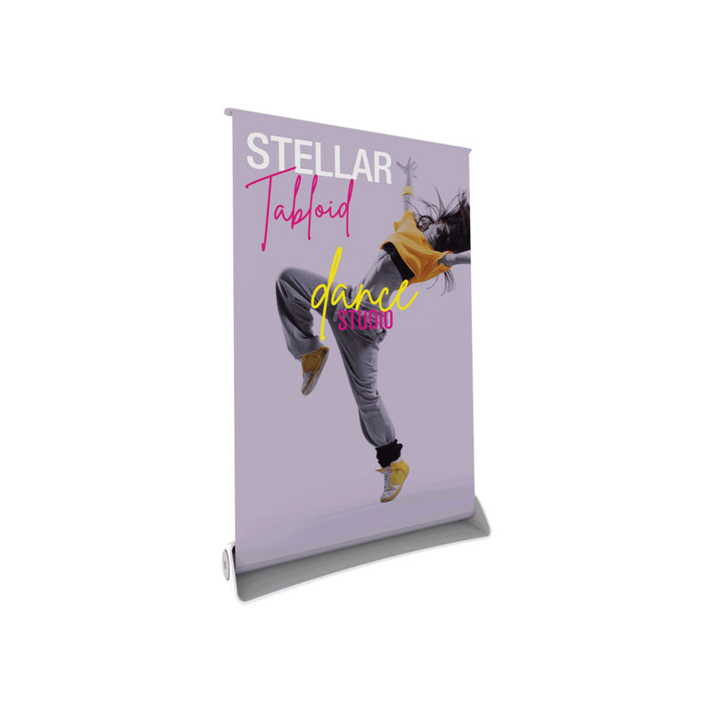Stellar Tabloid Tabletop Retractable Banner Stand
