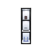 Twist Portable Display Cabinet With 3 Shelves