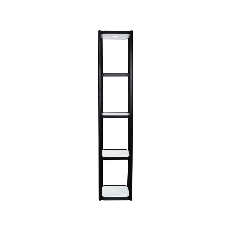 Twist Portable Display Cabinet With 4 Shelves