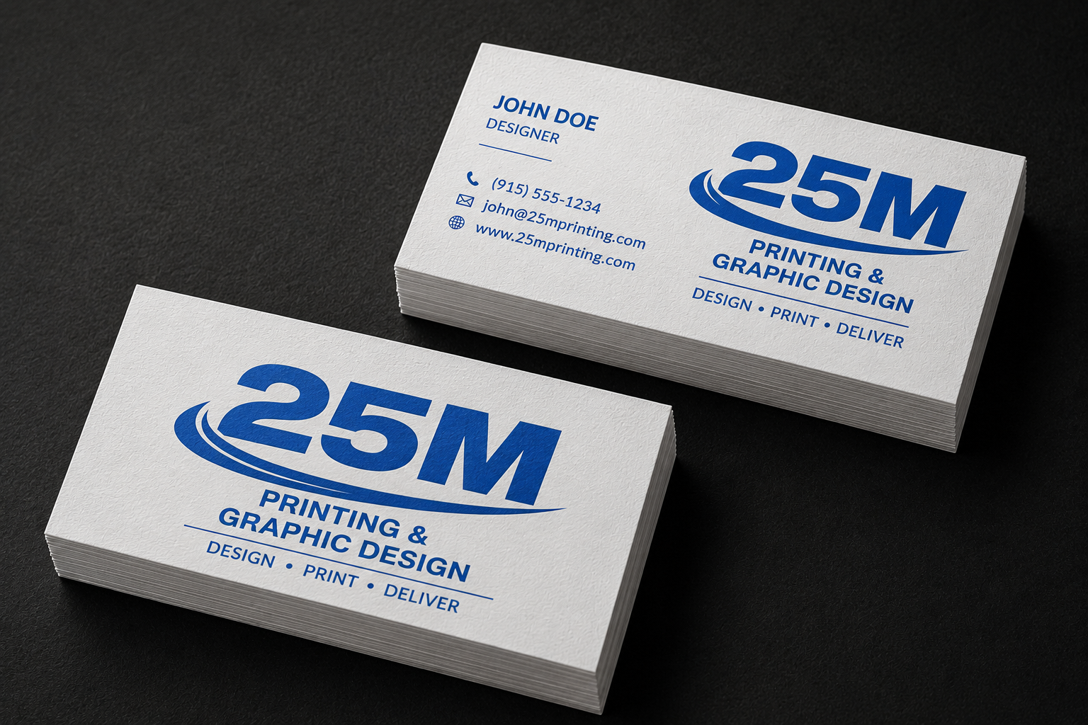 Uncoated 14pt Business Cards