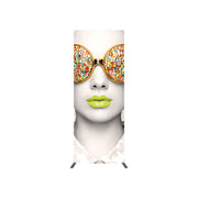 Vector Frame Curved 01 Fabric Banner Display