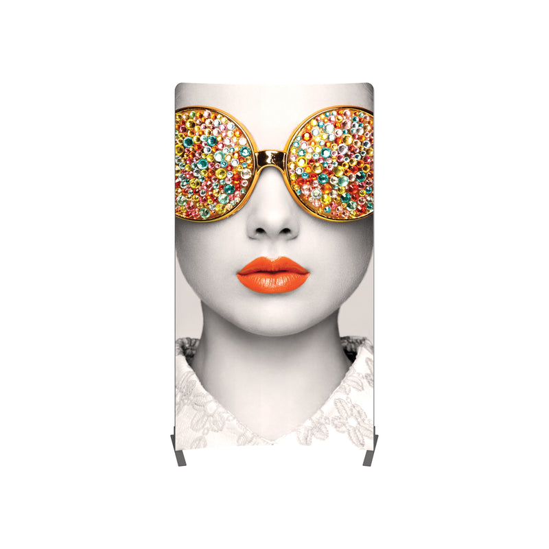 Vector Frame Curved 02 Fabric Banner Display