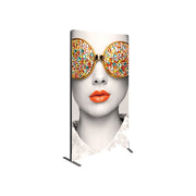 Vector Frame Curved 02 Fabric Banner Display