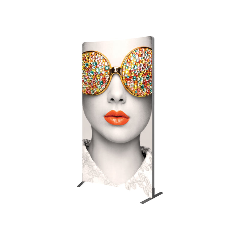 Vector Frame Curved 02 Fabric Banner Display