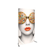 Vector Frame Curved 02 Fabric Banner Display