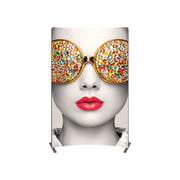 Vector Frame Curved 03 Fabric Banner Display
